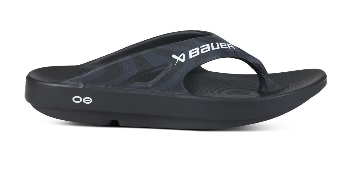 Alternative view of BAUER/OOFOS Men's OOriginal Sport Sandal – Black Asphalt