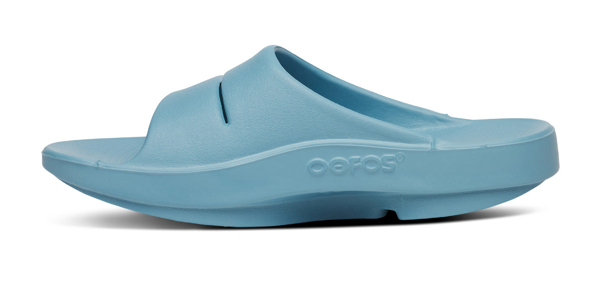 Men's OOahh Slide Sandal - Ocean Blue - Image 4