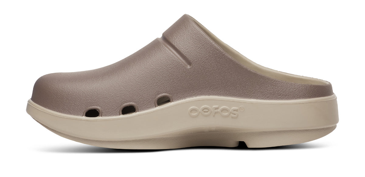 Men's OOcloog Stacked Clog - Portobello - Image 4