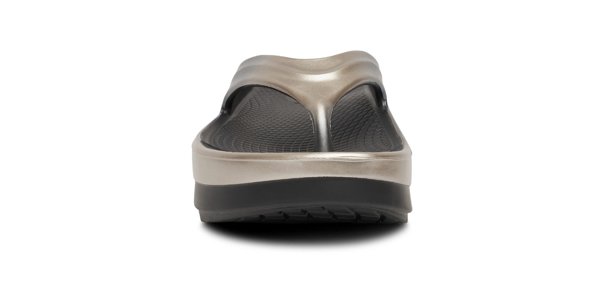 Women's OOmega OOlala Stacked Sandal - Latte Fade - Image 3