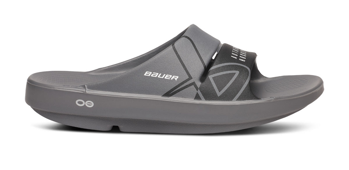 Alternative view of BAUER/OOFOS Women's OOahh Sport Slide Sandal – Slate