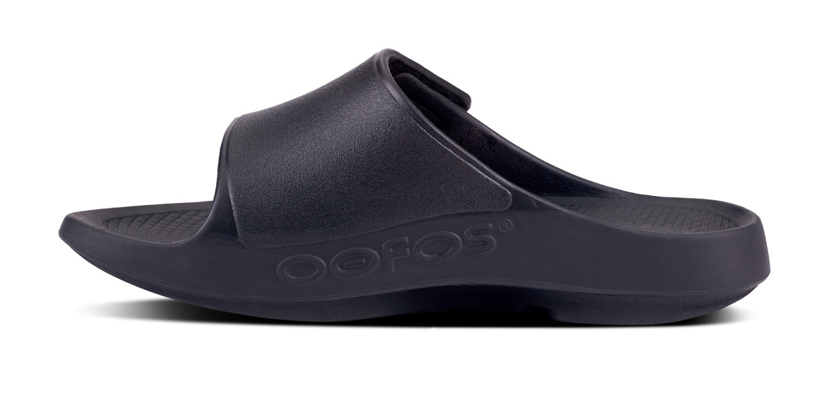 Men's OOahh Sport Flex Sandal - Matte Black - Image 4