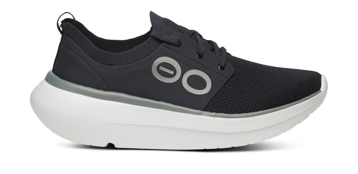 Alternative view of Men's OOmy Stride - White Black