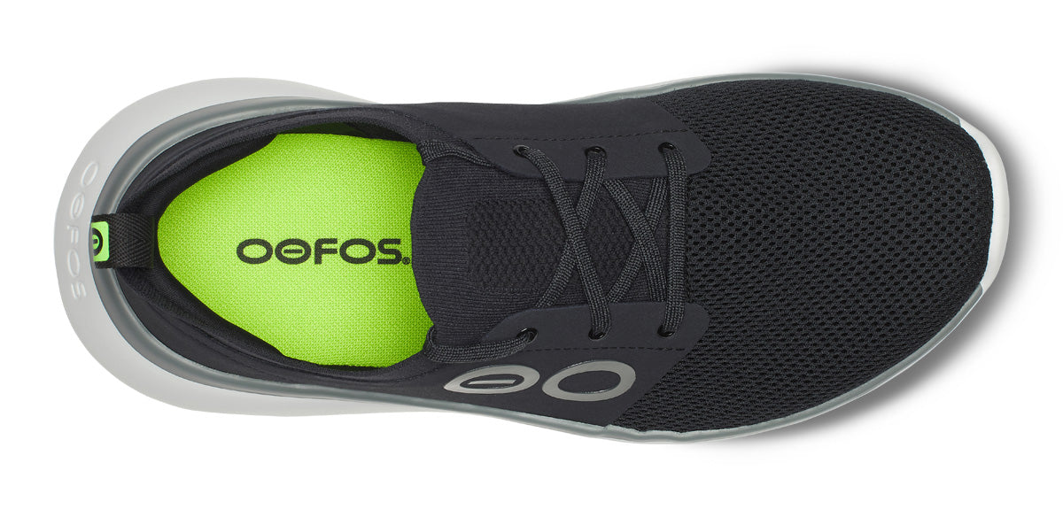 Men's OOmy Stride - White Black - Image 6