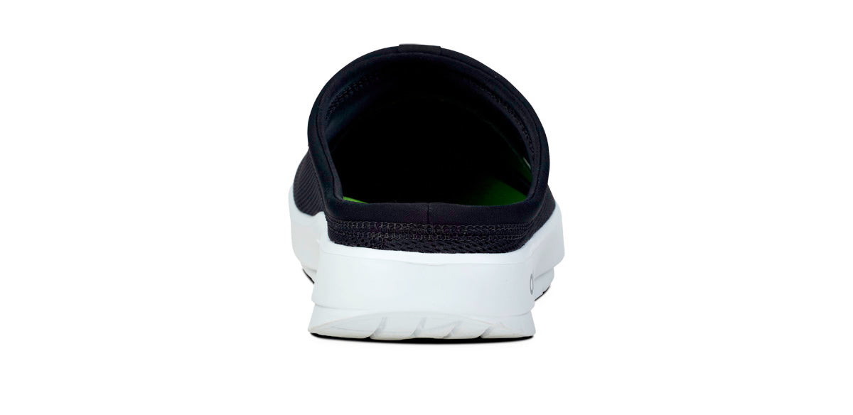 Men's OOcoozie Sport Mule - White Black - Image 5