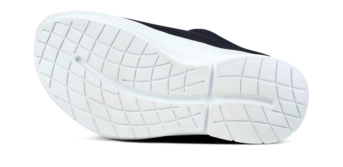 Men's OOcoozie Sport Mule - White Black - Image 7